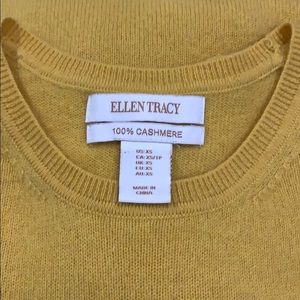 Ellen Tracy 100% cashmere sweater